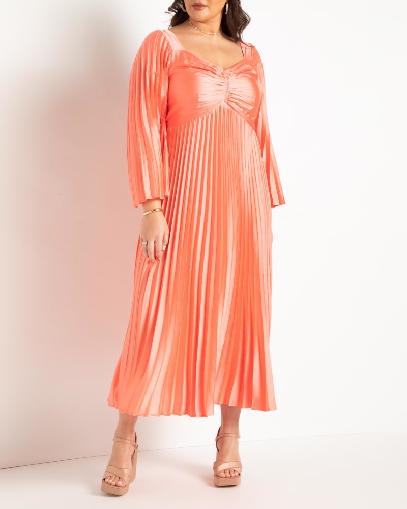 Coral dress size 18 sale